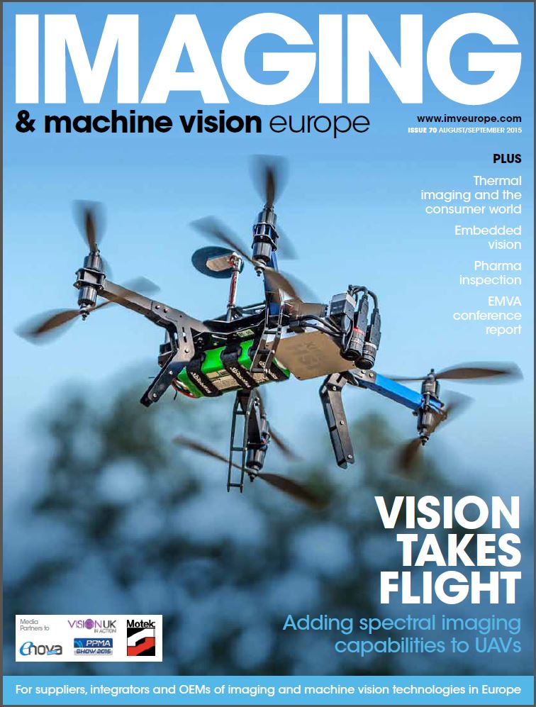 imaging machine vision europe magazine hyperspectral camera